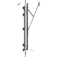 REVEGO uno, планка синхронизации петель (комплект), с TIP-ON прав. высота дверного модуля: 2257–2406 мм, оцинкованная, 01518034, 801T4000.R2ST R ZN