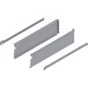 METABOX боковина из стали,  H (150 мм),  частичное выдвижение, 25 кг, НД=550 мм, быстрое монтирование, левая/правая, 01820700, 320H5500C15MX     MP SGWA