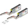 Подъемный механизм AVENTOS HK top, силовой механизм (комплект), коефф. мощ.=1730-5200 (2 шт.), на саморезы, для TIP-ON, 02855682, 22K2700T  KRAFTSP S2  ZN