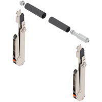 AVENTOS HL top – вертикальный подъемник, рычаг (комплект), ВК=340-390 мм, симметрич., 04361231, 22L3500 HEBEL S2 NI