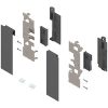 LEGRABOX держатель фасада, высота C, для высокого внутреннего ящика со вставкой, левый/правый, 04529568, ZI7.2CS0   FRO R+L V1OG-M