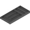 AMBIA-LINE  лоток для столовых приборов, для LEGRABOX/MERIVOBOX стандартный ящик, пластмасса/сталь, 6 лотков для столовых приборов, НД=650 мм, ширина=300 мм, 07864958, ZC7S650BS3 AMB-BE+AS OG-M
