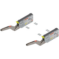 Подъемный механизм AVENTOS HK top, силовой механизм (комплект), коефф. мощ.=3200 – 9000 (при использовании 2-х механизмов), на саморезы, для TIP-ON, 08220095, 22K2900T KRAFTSP S2 ZN