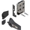 REVEGO duo, монтаж на рейку (комплект), прав., черный, 08293532, 802M0002.R2DT R S