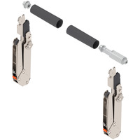 AVENTOS HL top – вертикальный подъемник, рычаг (комплект), ВК=300-340 мм, симметрич., 08484930, 22L3200 HEBEL S2 NI