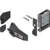 REVEGO duo, монтаж на рейку (комплект), лев., черный, 08825954, 802M0002.L2DT L S