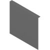 AMBIA-LINE адаптер для задней стенки из ДСП, для LEGRABOX/MERIVOBOX ящик с высоким фасадом высота F, сталь, 03677745, ZC7A0P0F   HRW-AD 12 OG-M