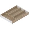 AMBIA-LINE  лоток для столовых приборов, для LEGRABOX/MERIVOBOX стандартный ящик, внутренние разделители из дерева, 4 лотка для столовых приборов, НД=450 мм, ширина=300 мм, 05667052, ZC7S450BH3 AMB-BE V1 E01S