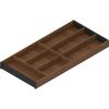 AMBIA-LINE  лоток для столовых приборов, для LEGRABOX/MERIVOBOX стандартный ящик, внутренние разделители из дерева, 7 лотков для столовых приборов, НД=650 мм, ширина=300 мм, 07442260, ZC7S650BH3 AMB-BE V1 N01C
