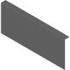 AMBIA-LINE адаптер для задней стенки из ДСП, для LEGRABOX/MERIVOBOX стандартный ящик высота K, сталь, 09566186, ZC7A0U0K   HRW-AD 12 OG-M