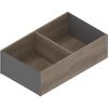 AMBIA-LINE рама, для LEGRABOX/MERIVOBOX ящик с высоким фасадом, внутренние разделители из дерева, от НД=400 мм, ширина=218 мм, 07502048, ZC7F400RHP AMB-RA V1 E02G