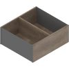 AMBIA-LINE рама, для LEGRABOX/MERIVOBOX ящик с высоким фасадом, внутренние разделители из дерева, от НД=300 мм, ширина=242 мм, 09613823, ZC7F300RHU AMB-RA V1 E02G