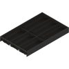 AMBIA-LINE  лоток для столовых приборов, для LEGRABOX/MERIVOBOX стандартный ящик, пластмасса/сталь, 6 лотков для столовых приборов, НД=500 мм, ширина=300 мм, 01118153, ZC7S500BS3 AMB-BE V1 CS-M