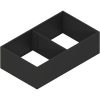 AMBIA-LINE рама, для LEGRABOX/MERIVOBOX ящик с высоким фасадом, сталь, от НД=400 мм, ширина=218 мм, 09888218, ZC7F400RSP AMB-RA V1 CS-M