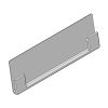 Царга MERIVOBOX, высота K (129 мм), НД=400 мм, левая/правая, 09560137, 470K4002S  Z R+L  V1 IG-M