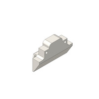 CLIP top средняя петля для алюм. рамок для AVENTOS HF 134° (Комплект), без пружины, чашка петли: на шурупы, 08923153, 78Z550AT11MB+P S2 NI — изображение 3