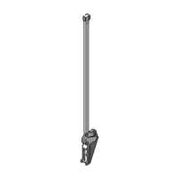 AVENTOS HF top – складной подъемник, рычаг (комплект), ВК=840-1200 мм, симметрич., 06927662, 22F3900 TE-HEB S2 NI — изображение 3