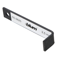 Установочный шаблон, для Задняя сторона фасада, для TIP-ON BLUMOTION, 07270236, 65.5625 FR-L TBX NCSO